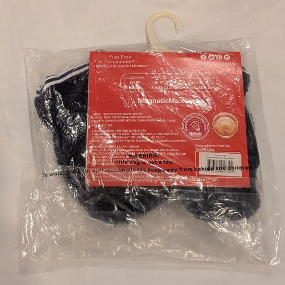 NWT Magnetic Me Magnetic Fleece Mittens (Navy Blue) - Picture 5 of 7